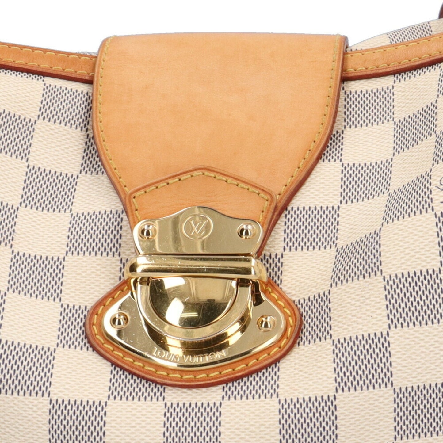 Louis Vuitton White Damier Azur Shoulder Bag