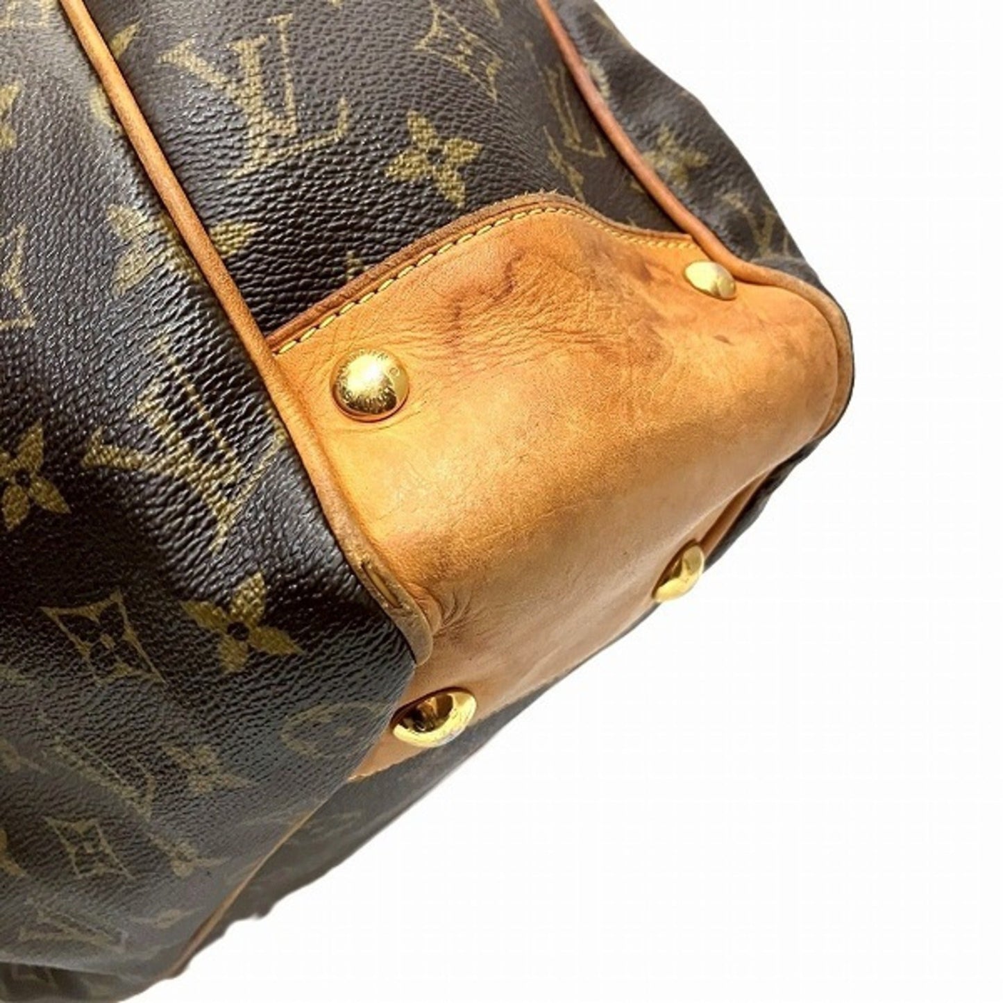 Louis Vuitton Brown Monogram Handbag Shoulder Bag