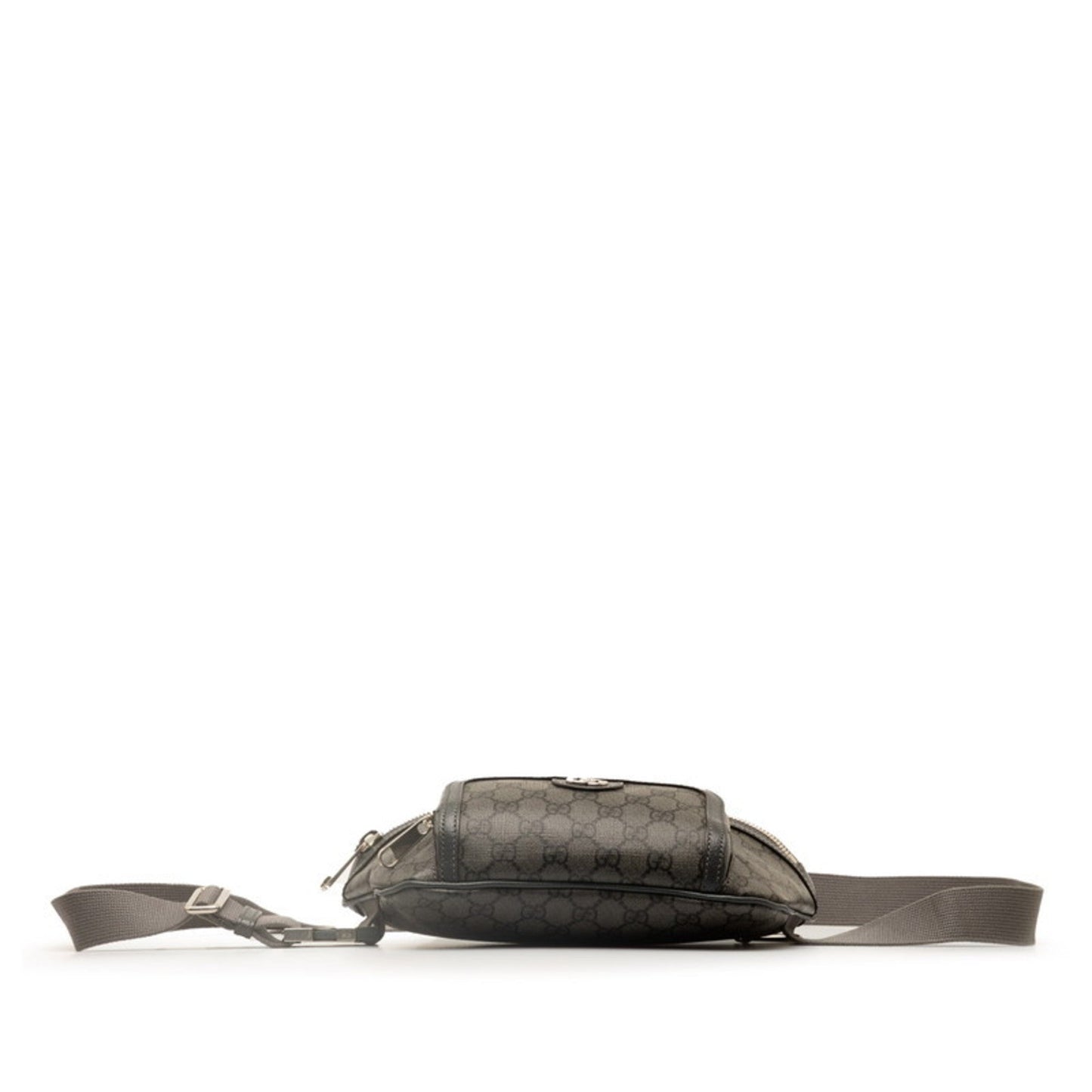 Gucci Gg Marmont Gray Gg Supreme Fanny Pack