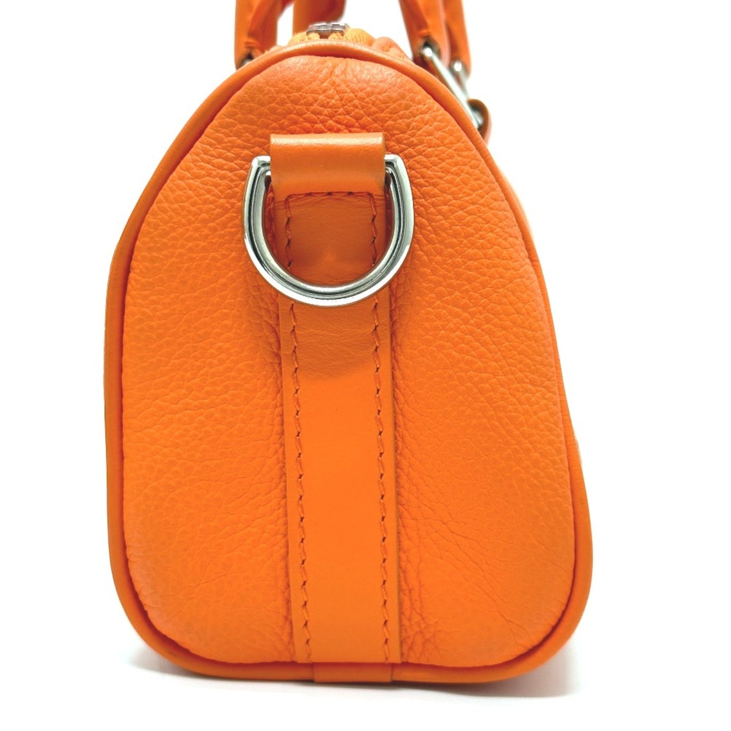 Louis Vuitton Orange Leather Shoulder Bag