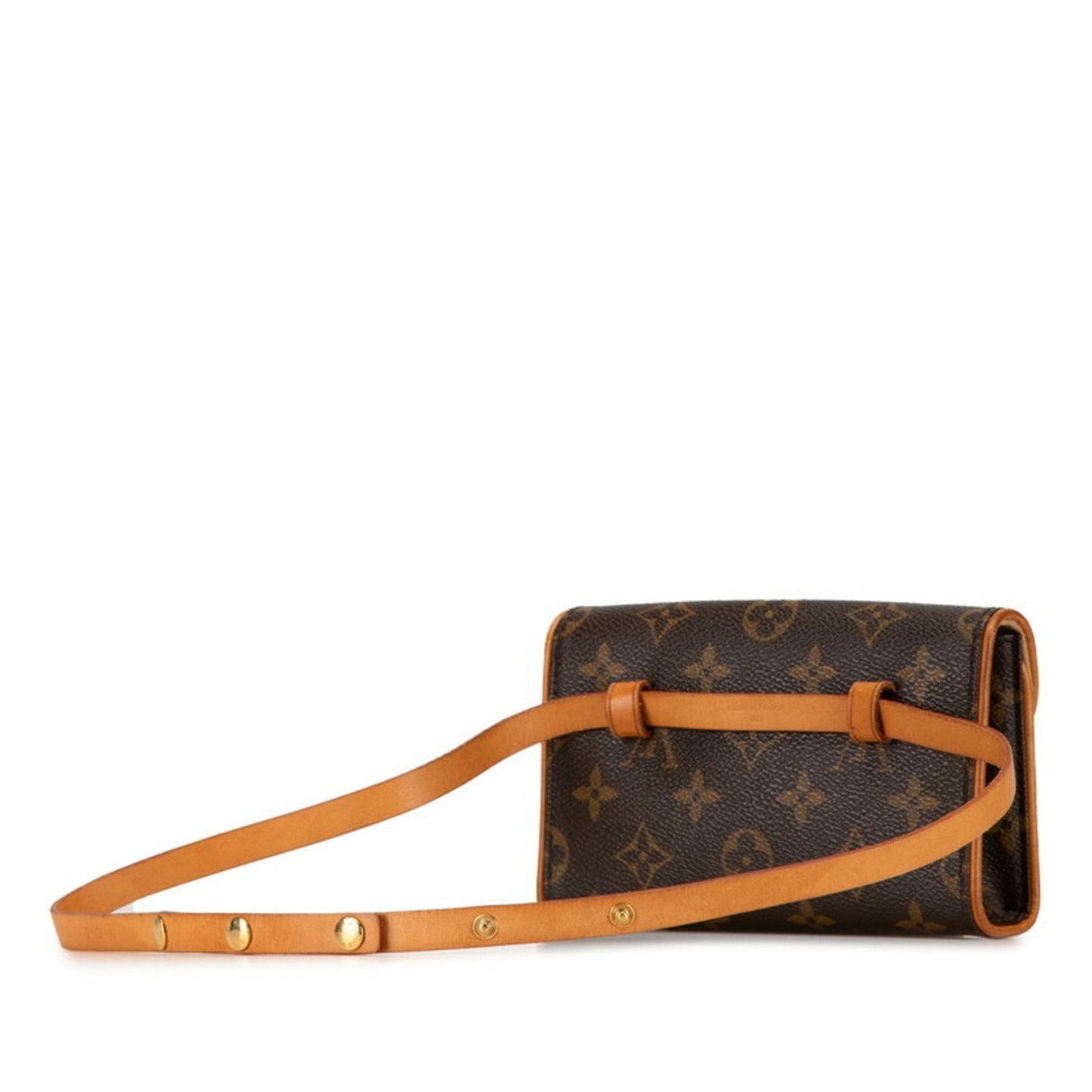 Louis Vuitton Brown Monogram Monogram Pochette Shoulder Bag Sling Bag