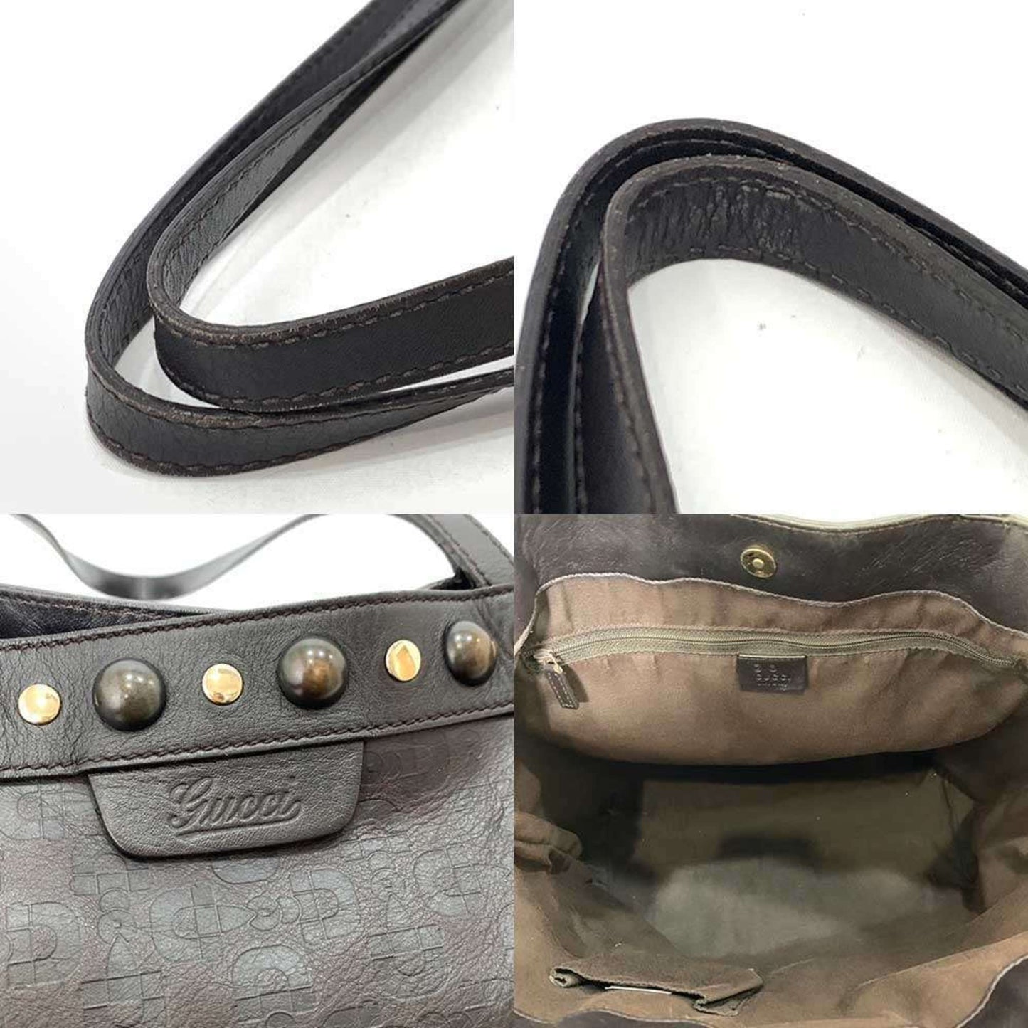 Gucci Brown Leather Handbag