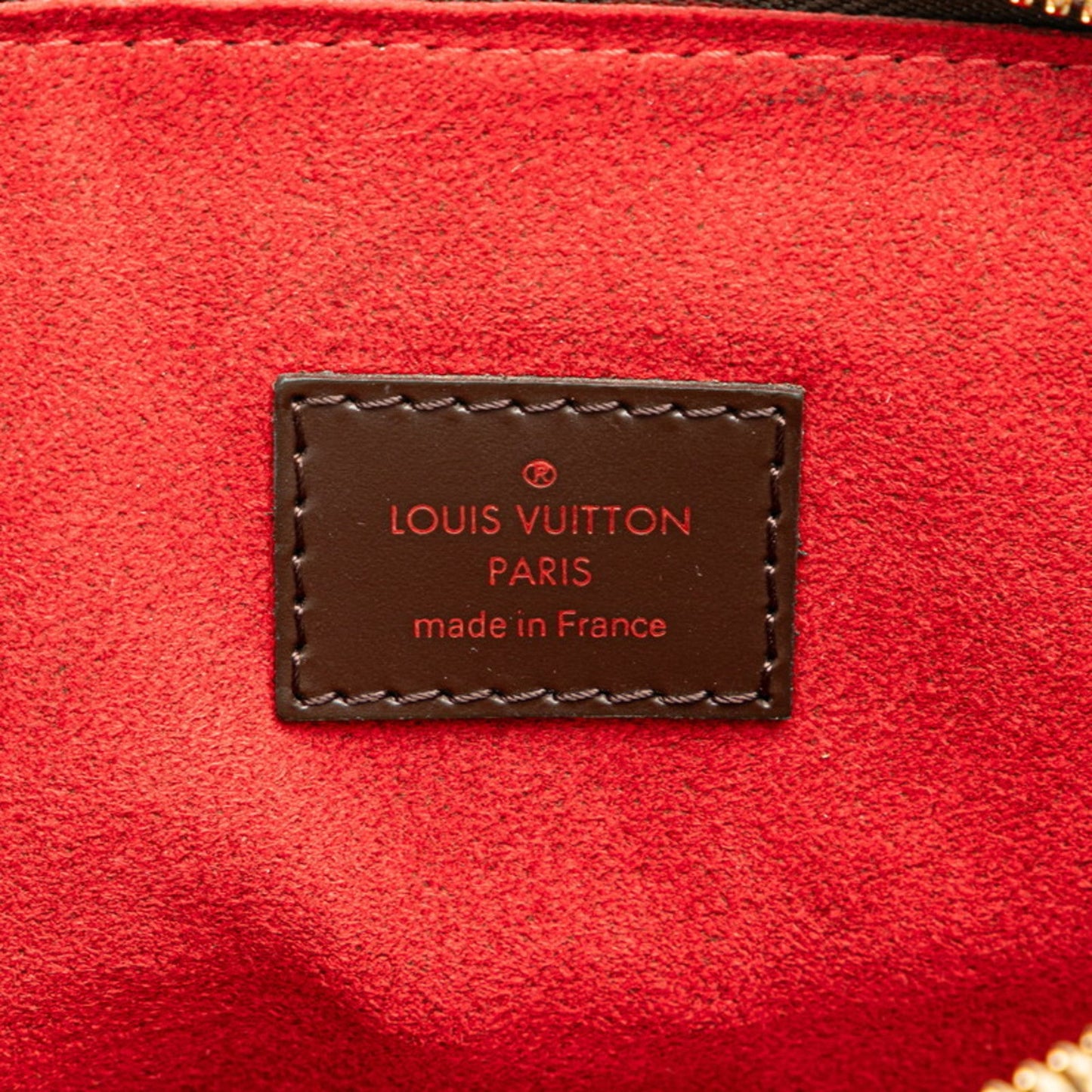 Louis Vuitton Damier Brown Pvc Leather Handbag Shoulder Bag