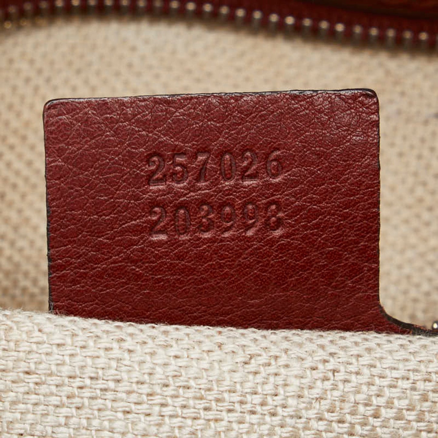 Gucci Brown Leather Shoulder Bag