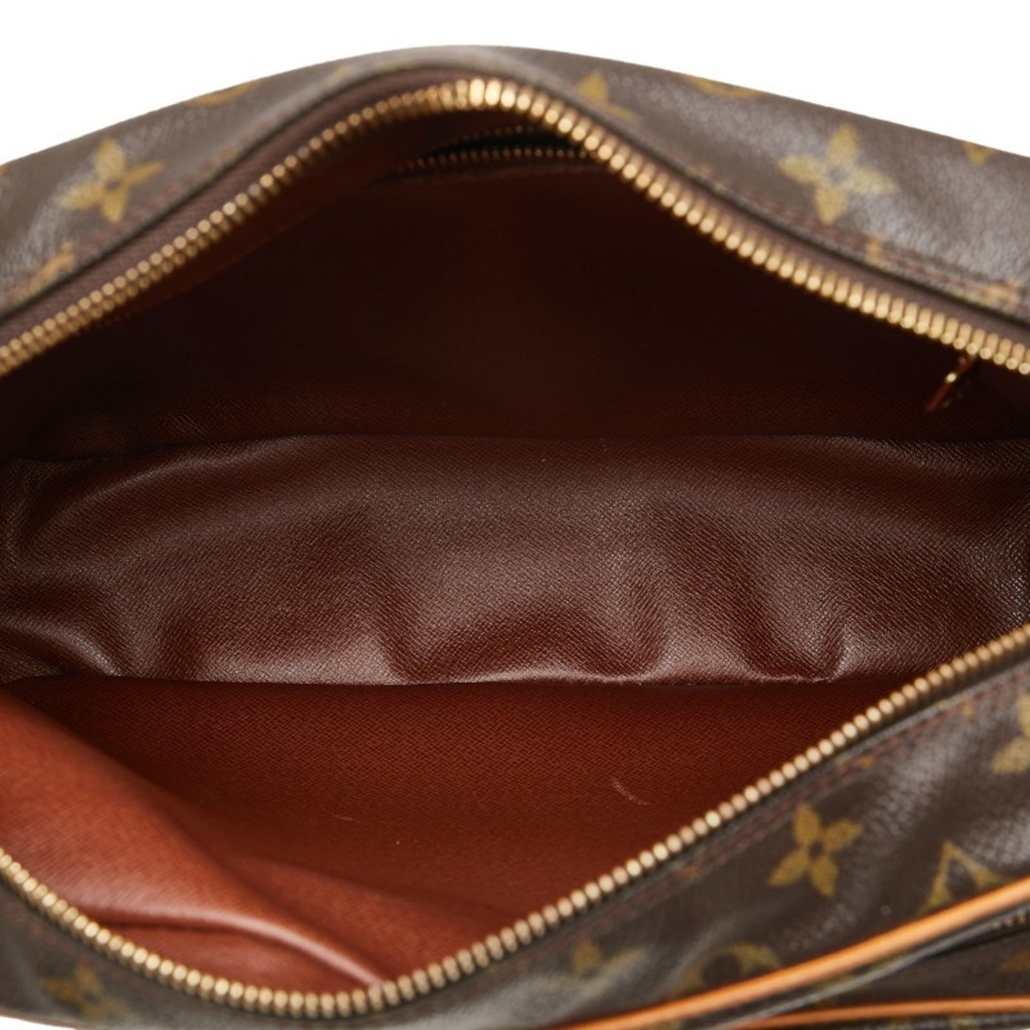 Louis Vuitton Brown Pvc Leather Shoulder Bag