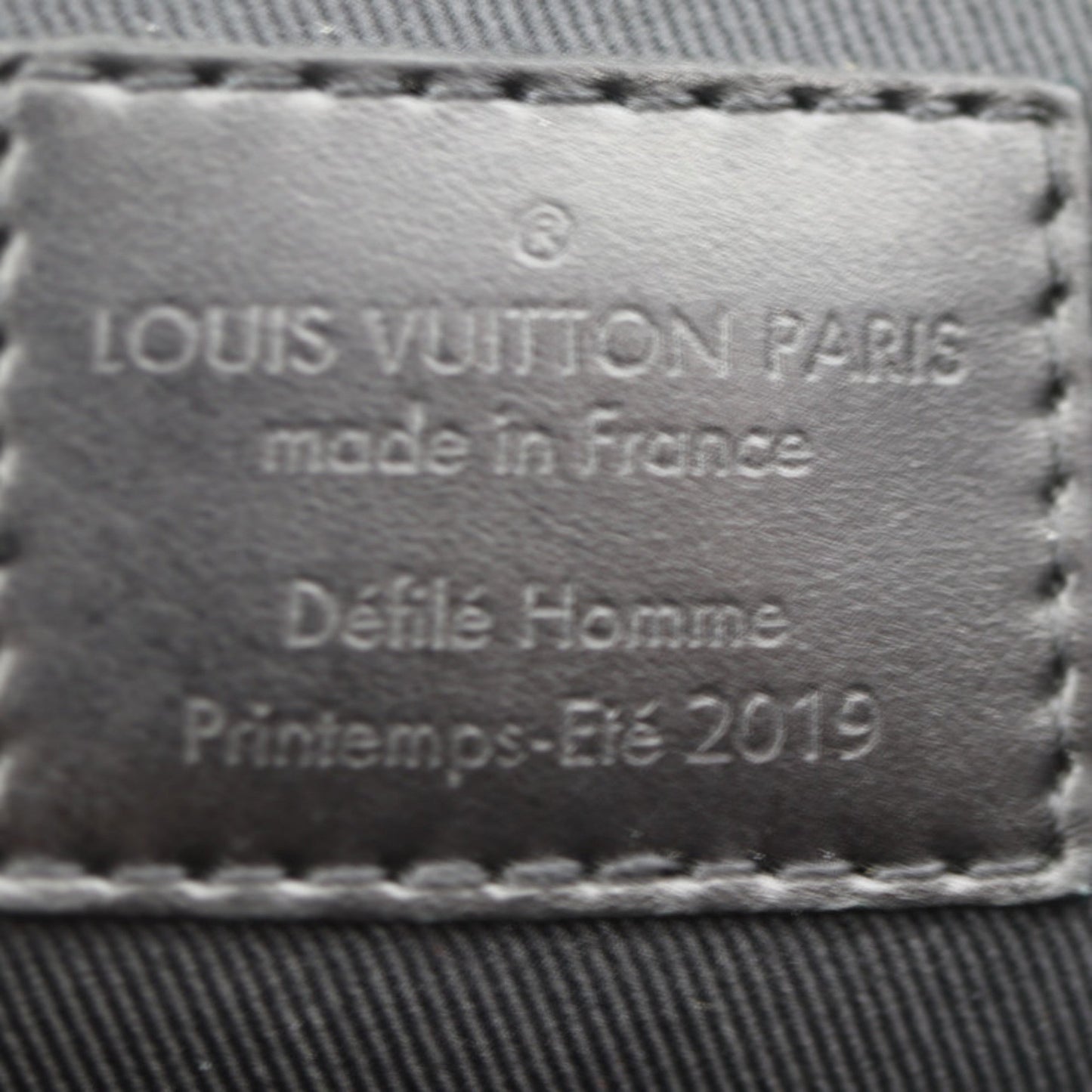 Louis Vuitton Black Brown Monogram Canvas Leather Handbag Shoulder Bag Tote Bag