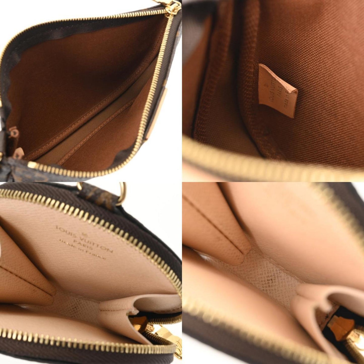 Louis Vuitton Khaki Monogram Monogram Pochette Pouch Shoulder Bag