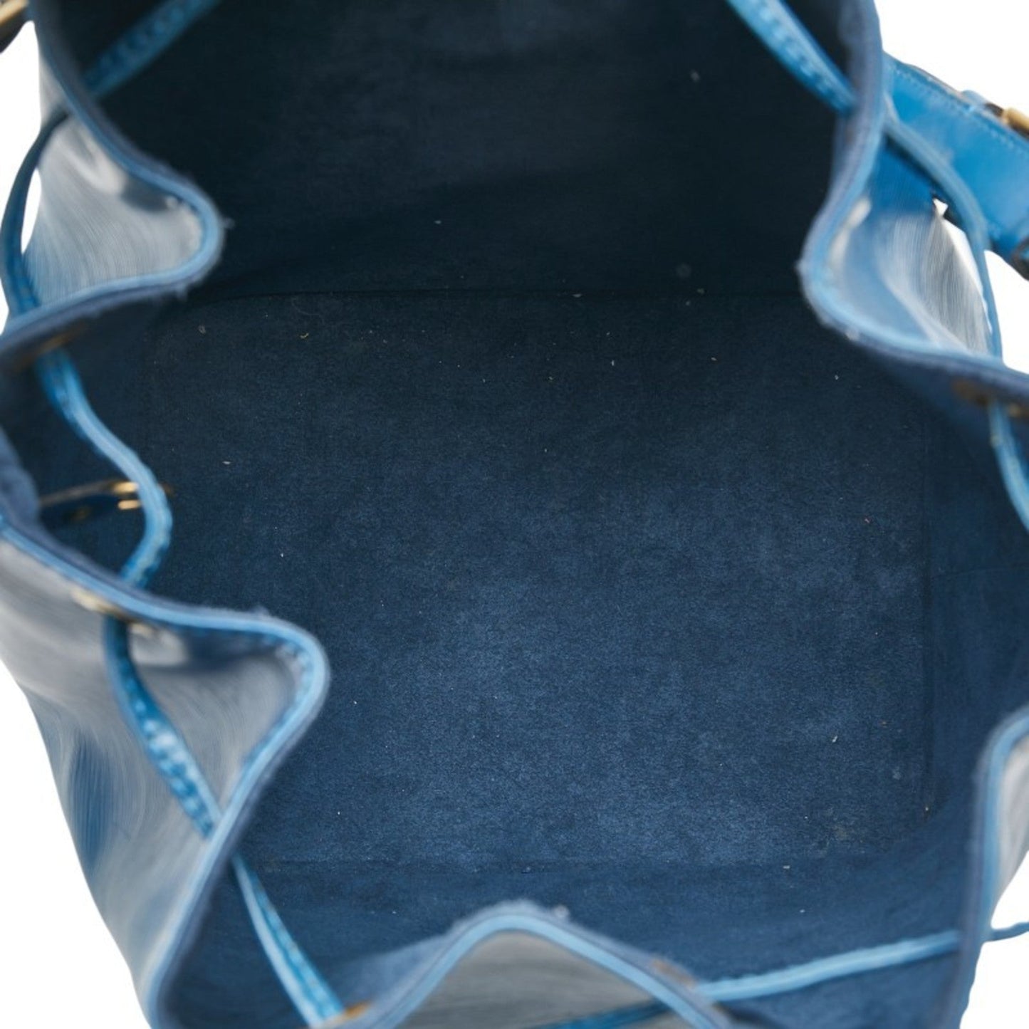 Louis Vuitton Toledo Blue Leather Shoulder Bag