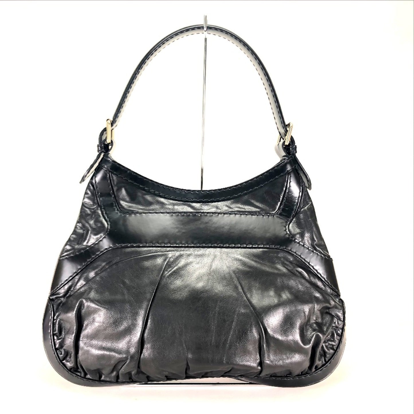 Gucci Black Leather Shoulder Bag