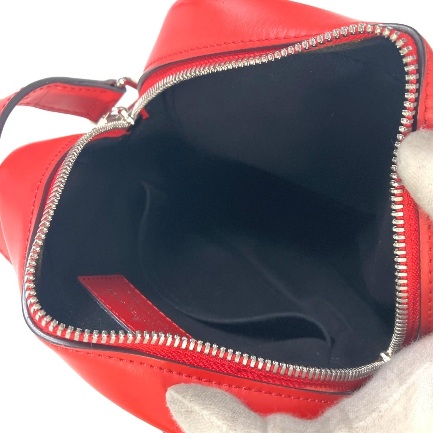 Louis Vuitton Red Leather Shoulder Bag
