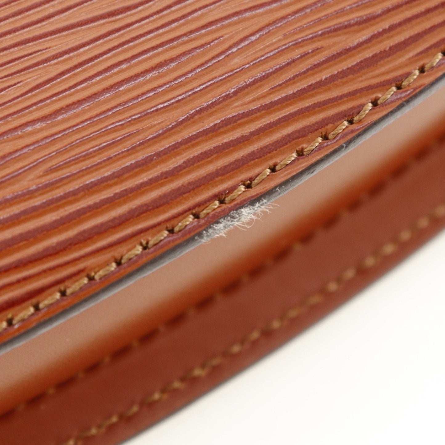Louis Vuitton Brown Epi Leather Shoulder Bag