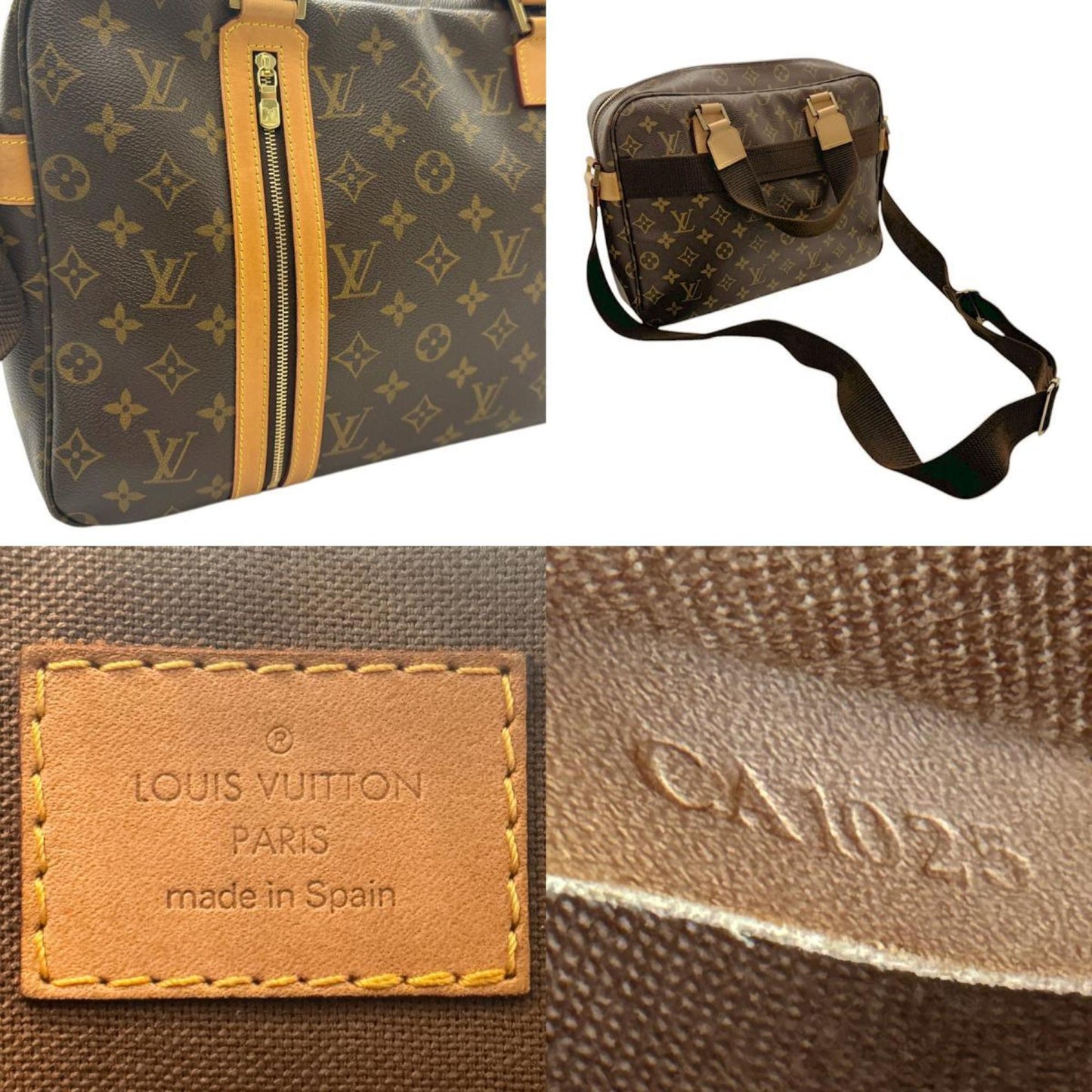Louis Vuitton Brown Monogram Handbag Shoulder Bag
