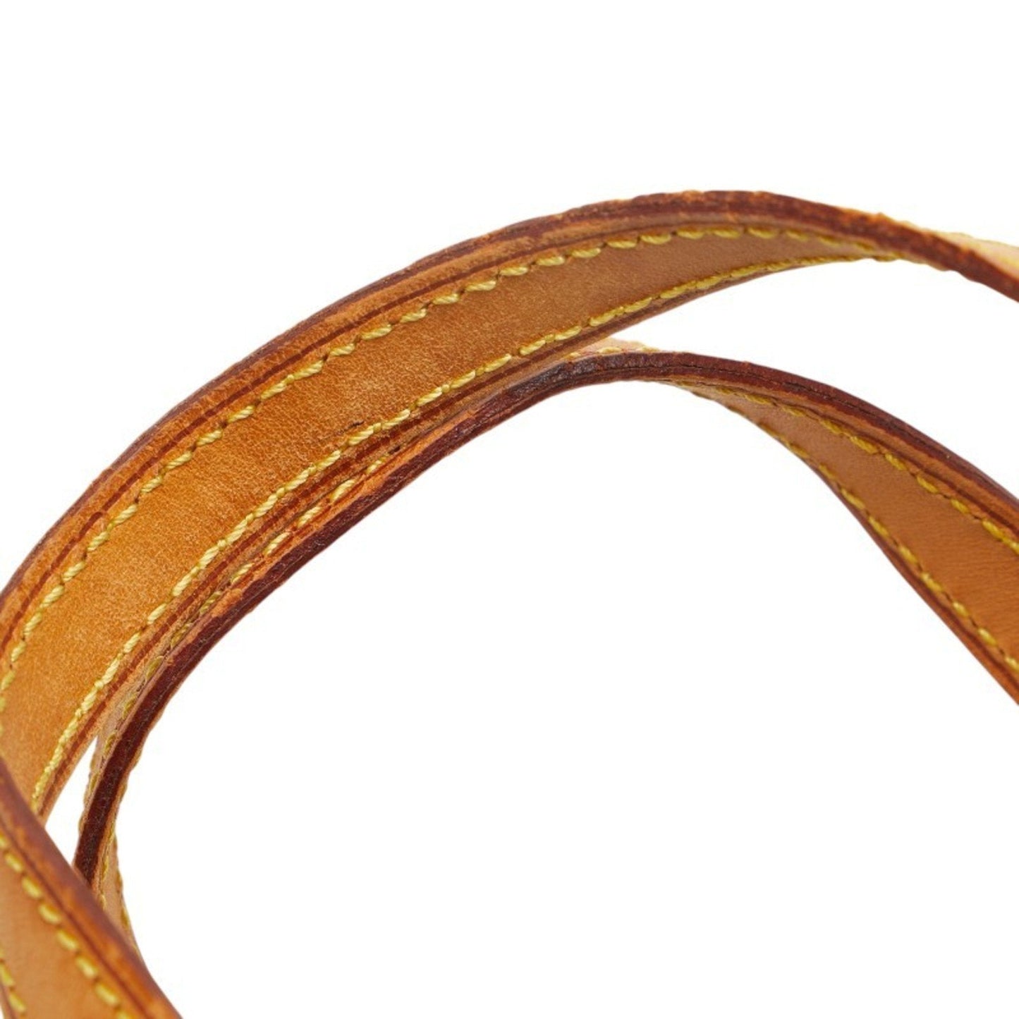 Louis Vuitton Brown Pvc Leather Handbag Shoulder Bag