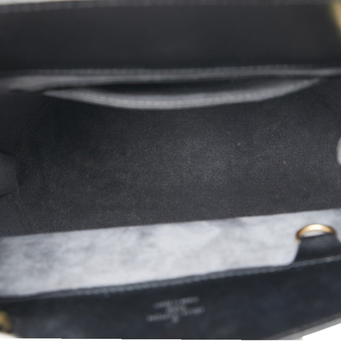 Louis Vuitton Black Noir Epi Leather Shoulder Bag