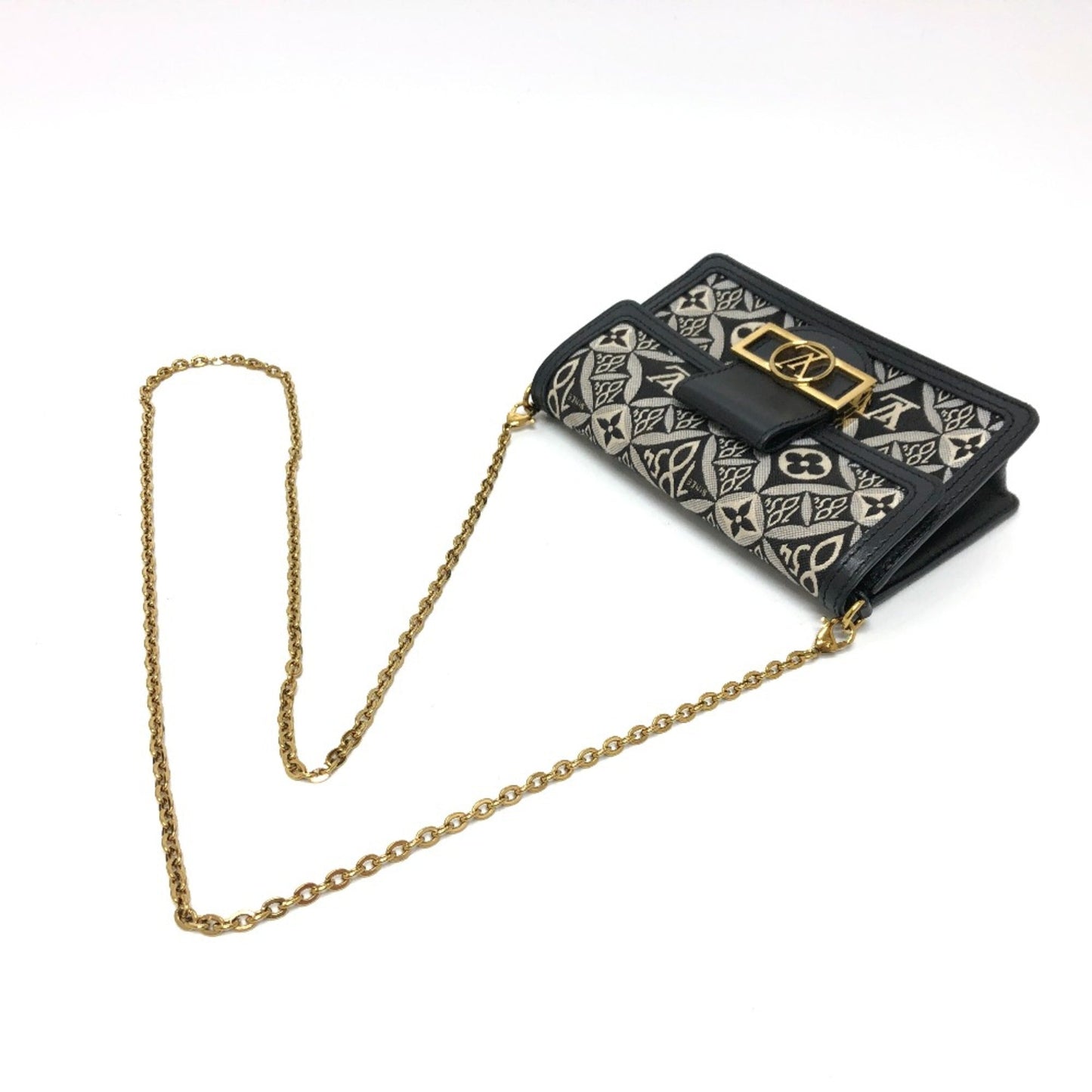 Louis Vuitton Navy Cloth Shoulder Bag