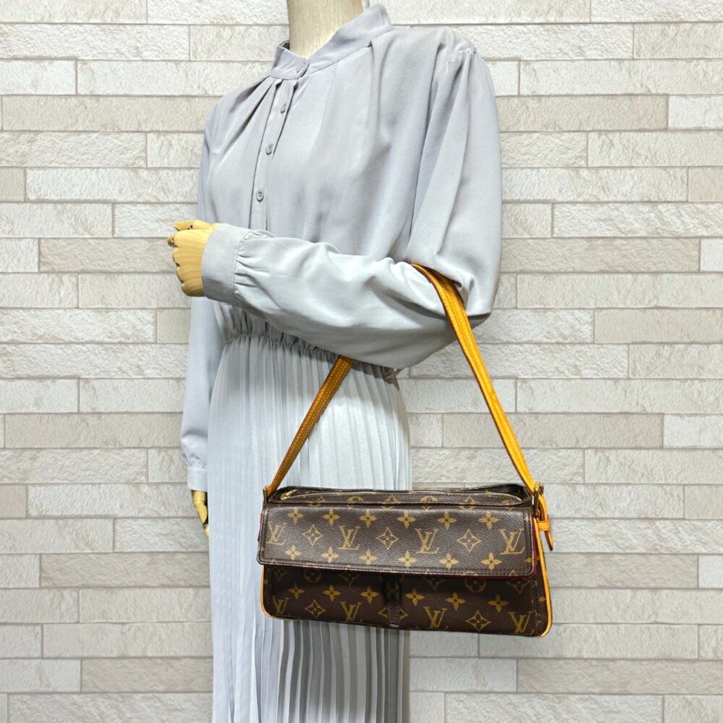 Louis Vuitton Brown Monogram Shoulder Bag