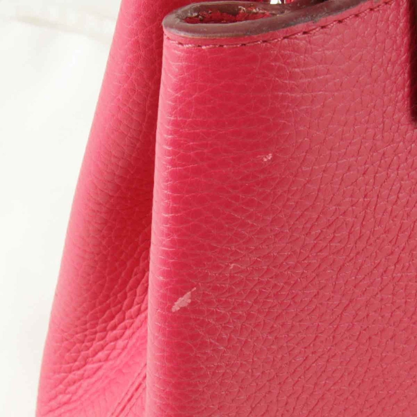 Louis Vuitton Pink Leather Shoulder Bag