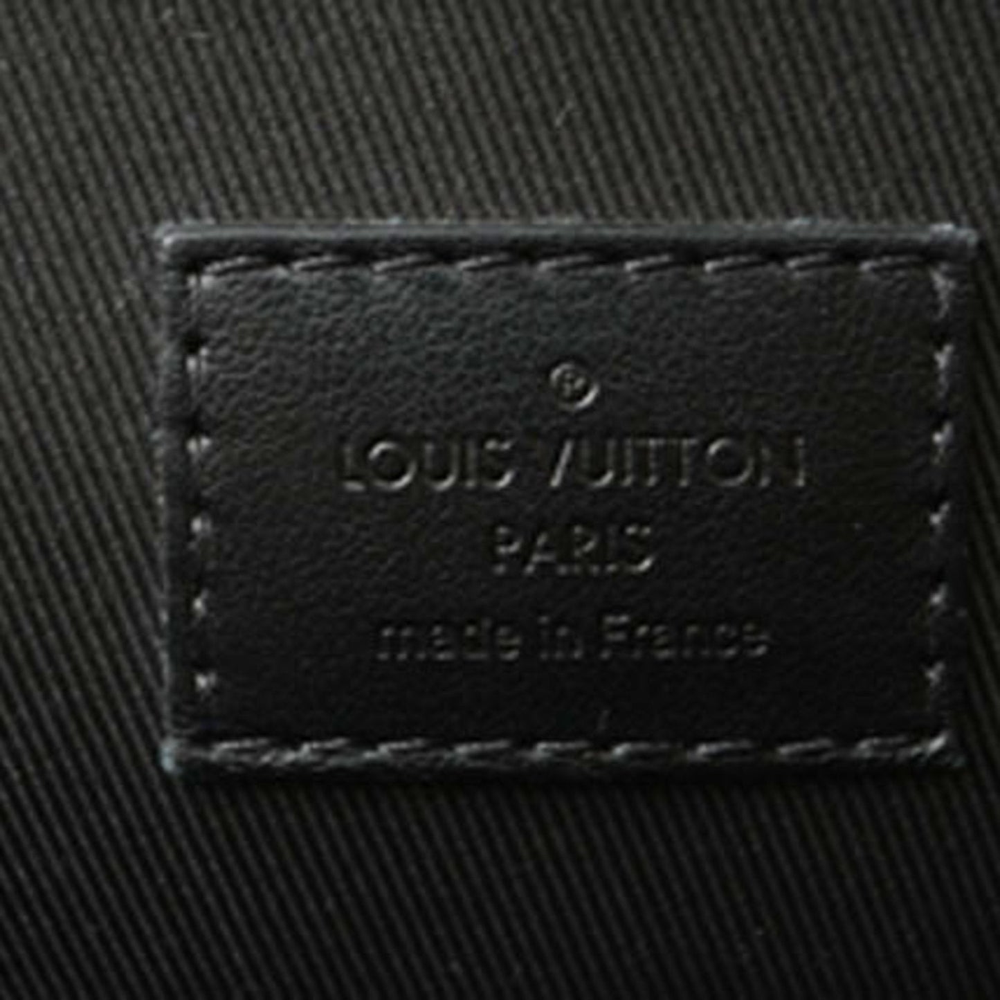Louis Vuitton Black Messenger Bag Shoulder Bag