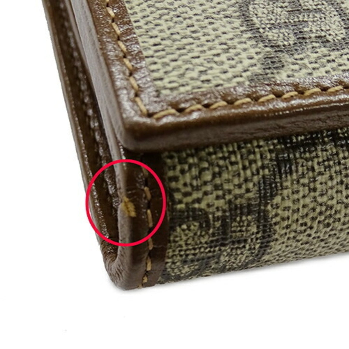 Gucci Brown Gg Supreme Wallet (Bi-Fold)