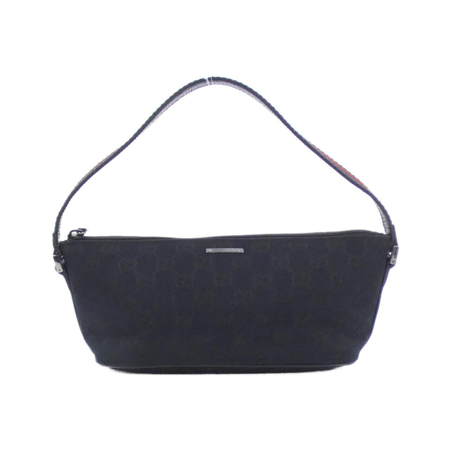 Gucci Black Gg Canvas Pouch ()