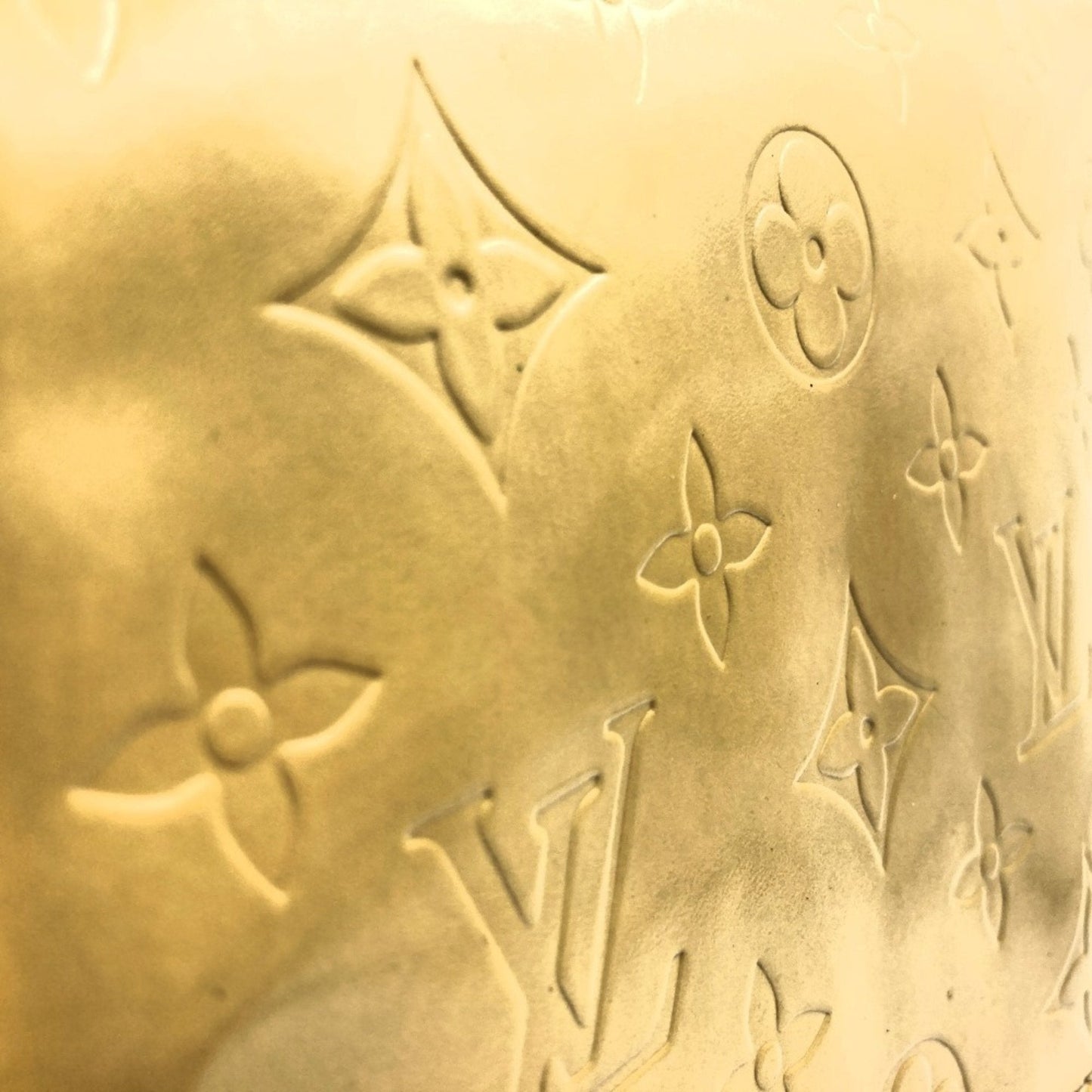 Louis Vuitton Beige Gold Vernis Shoulder Bag