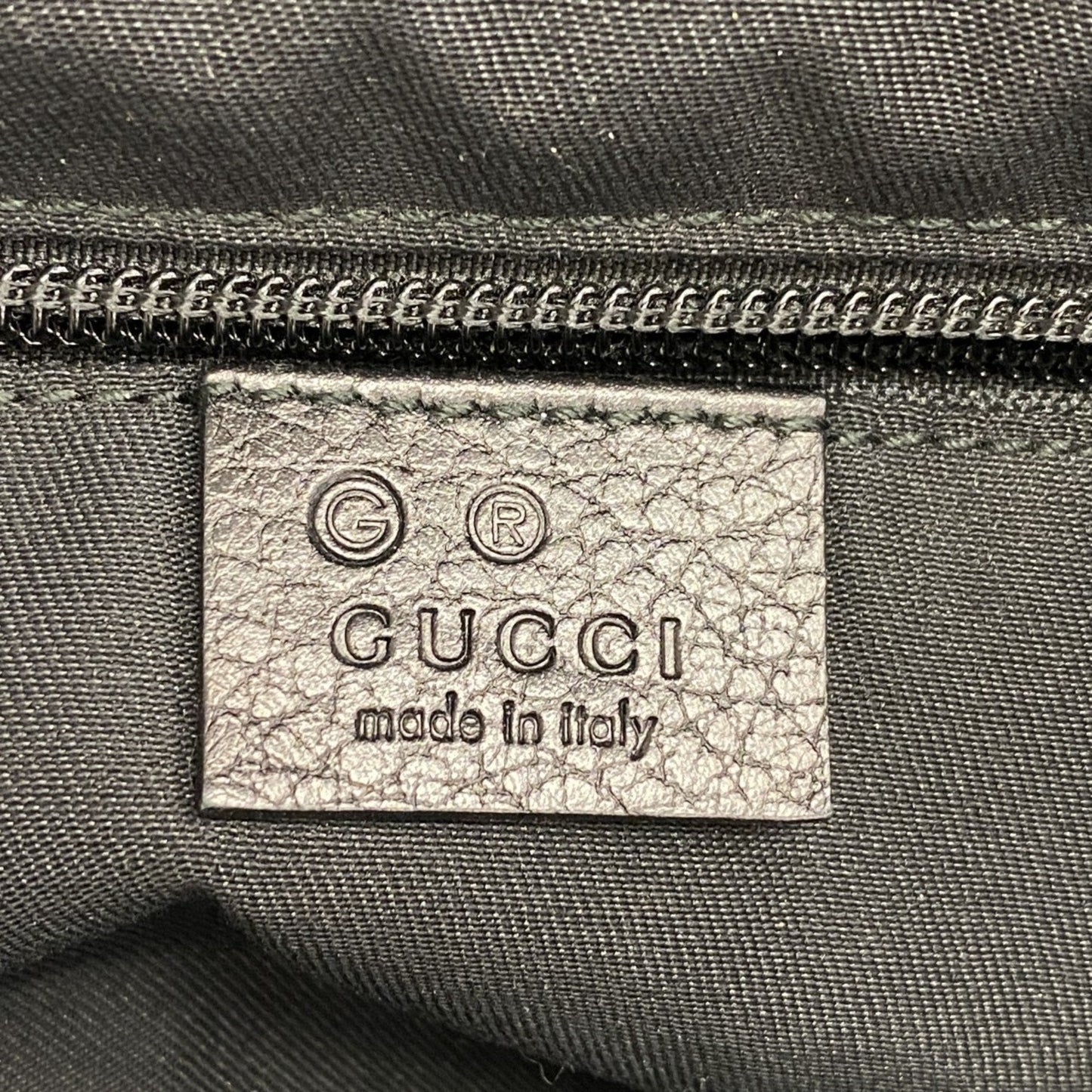 Gucci Black Nylon Tote Bag