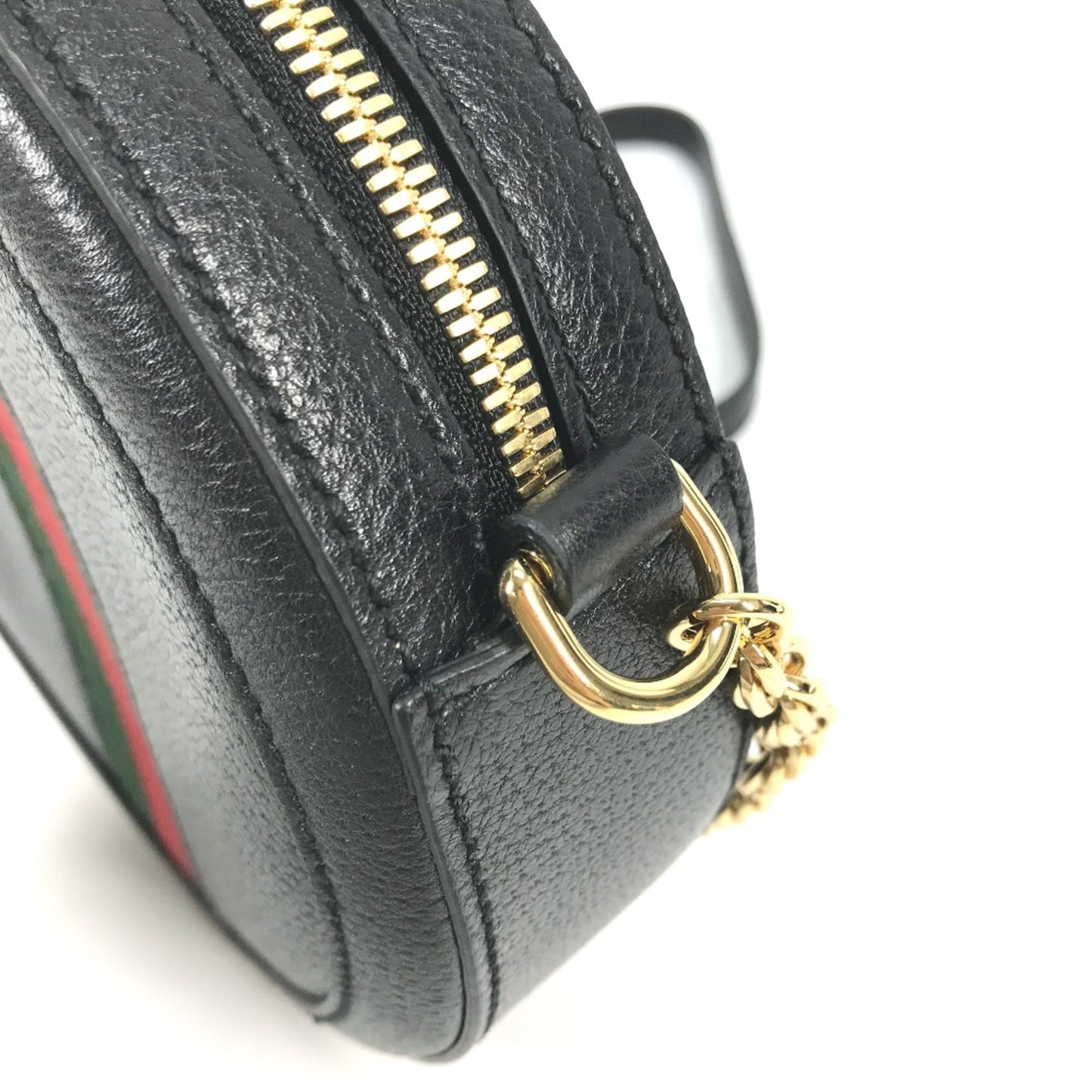 Gucci Black Leather Shoulder Bag