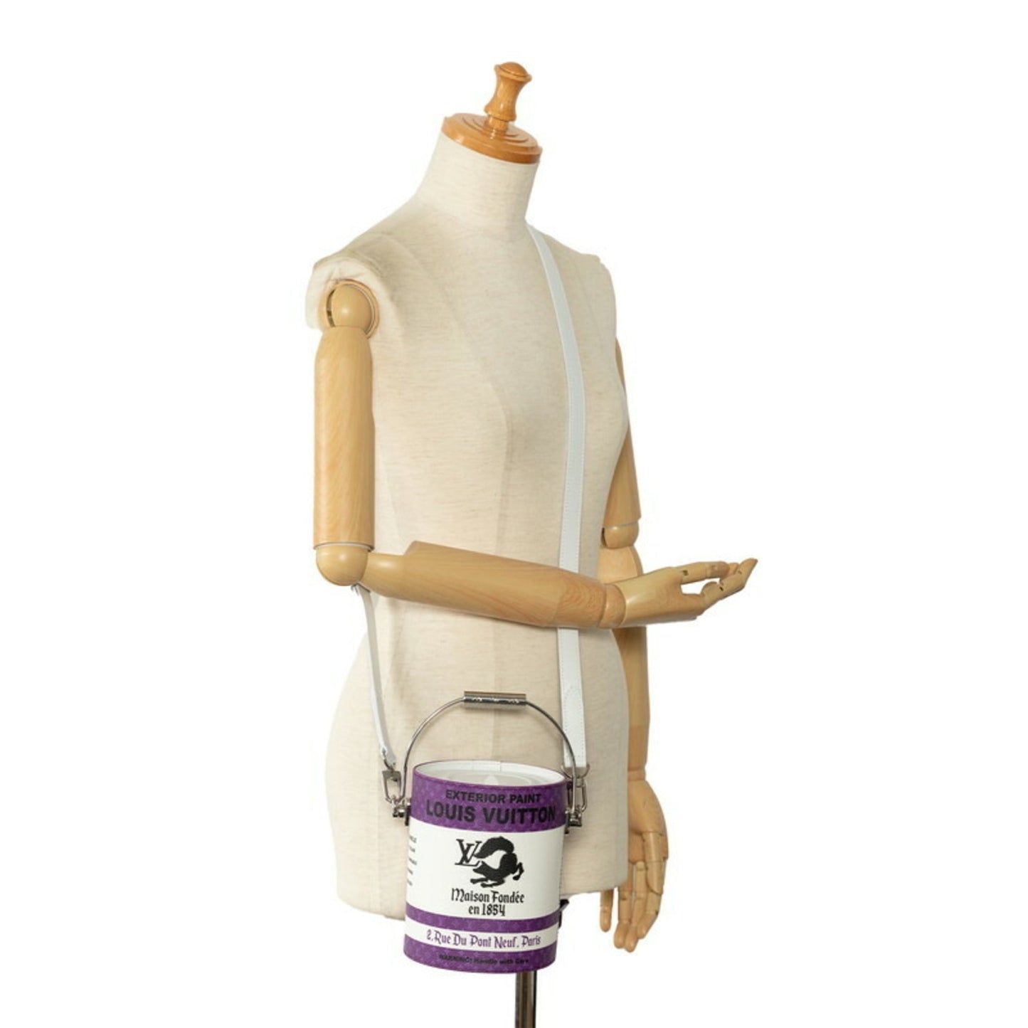 Louis Vuitton Purple Canvas Shoulder Bag