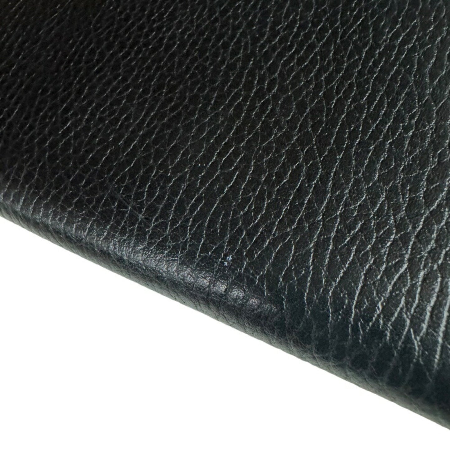 Gucci Black Leather Long Wallet (Bi-Fold)