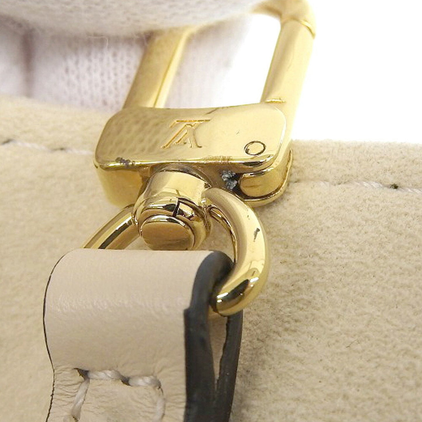 Louis Vuitton Cream Monogram Empreinte Handbag Shoulder Bag