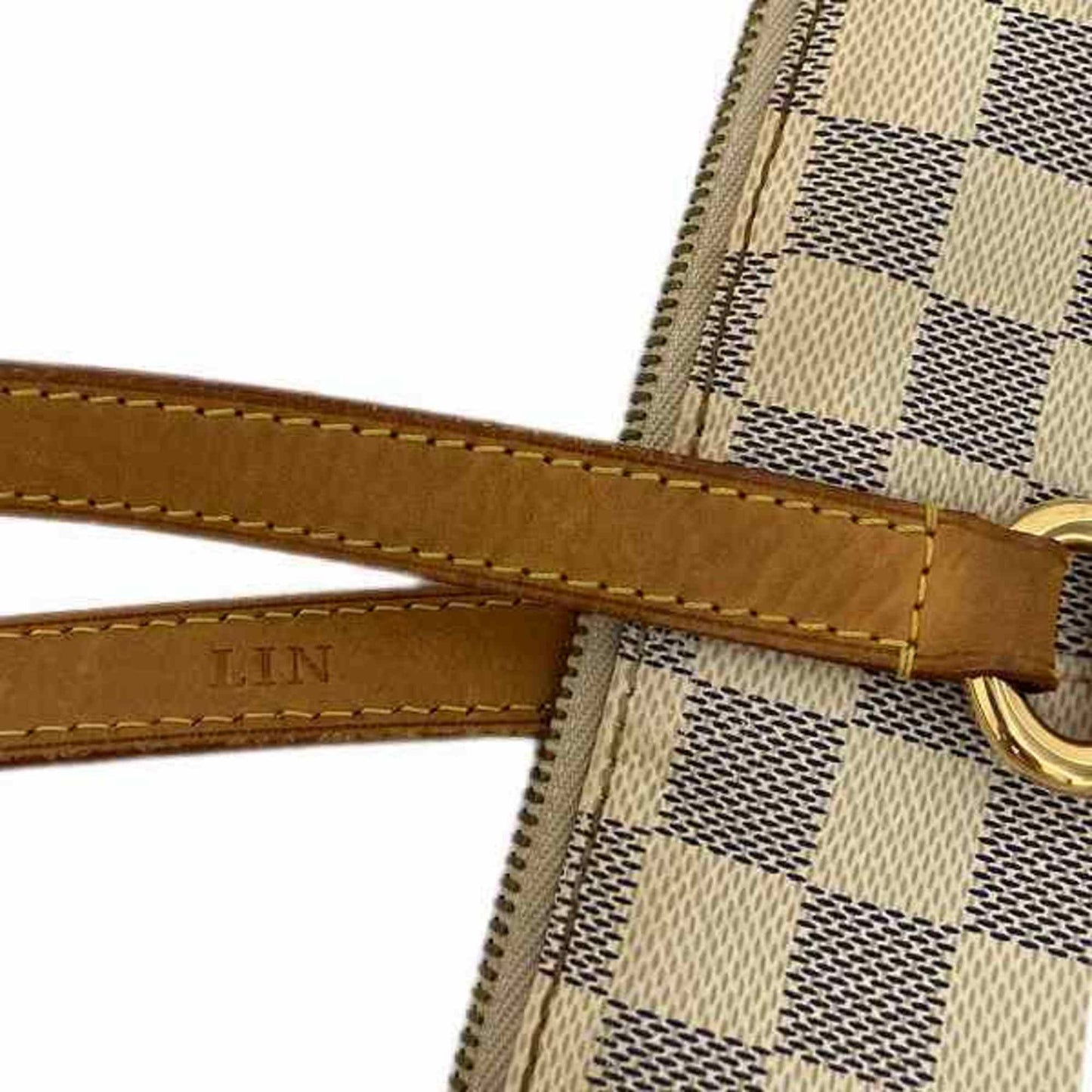 Louis Vuitton White Shoulder Bag Tote Bag