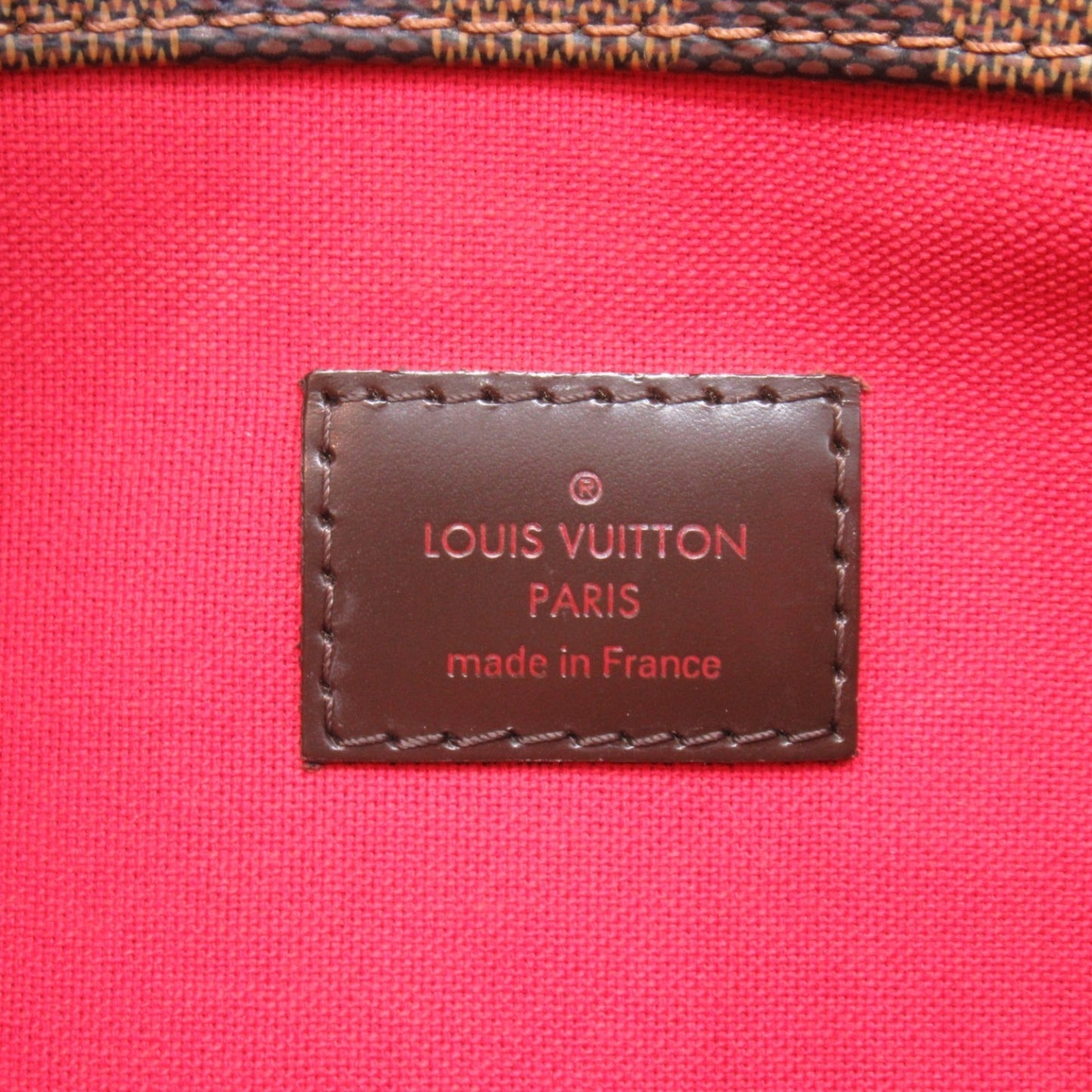 Louis Vuitton Brown Damier Canvas Ebene Damier Canvas Shoulder Bag