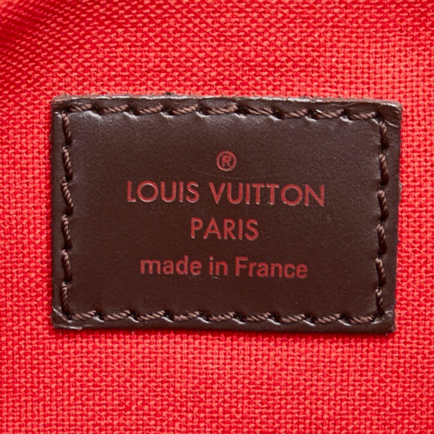Louis Vuitton Brown Pvc Leather Shoulder Bag