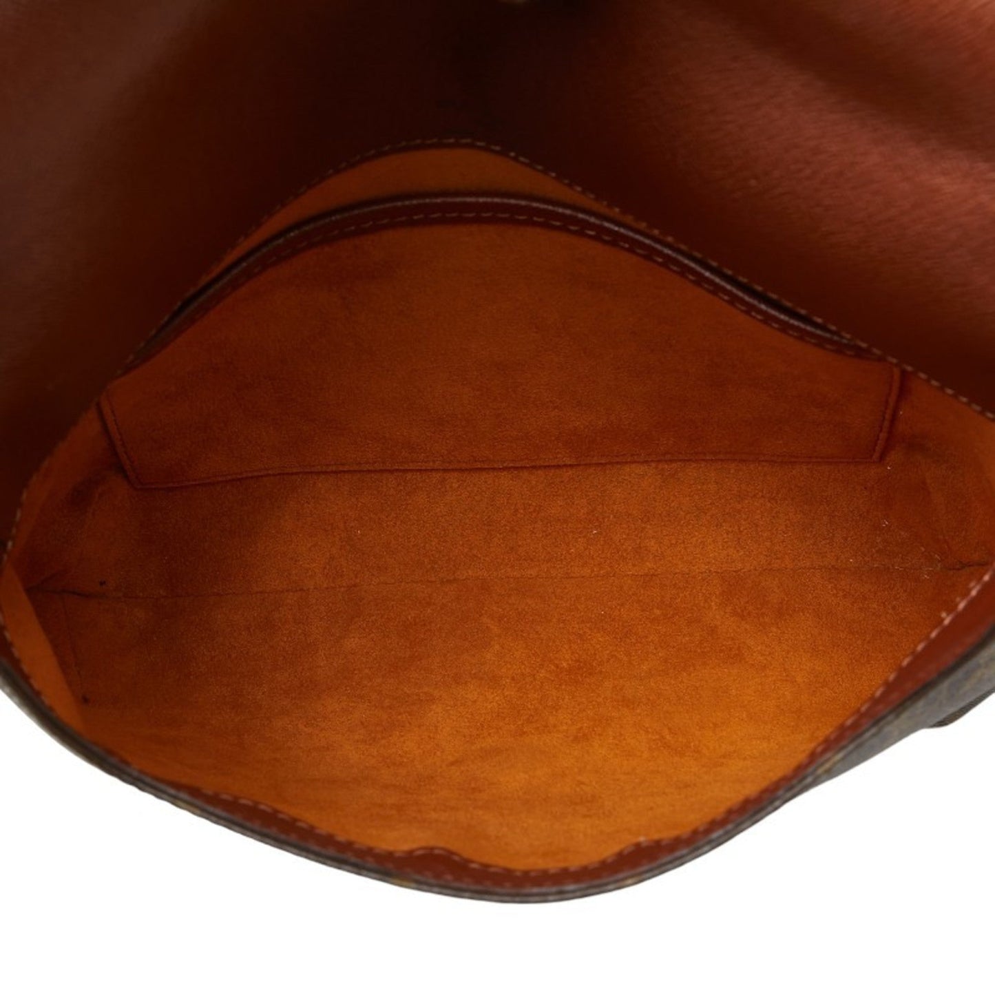 Louis Vuitton Brown Pvc Leather Handbag Shoulder Bag