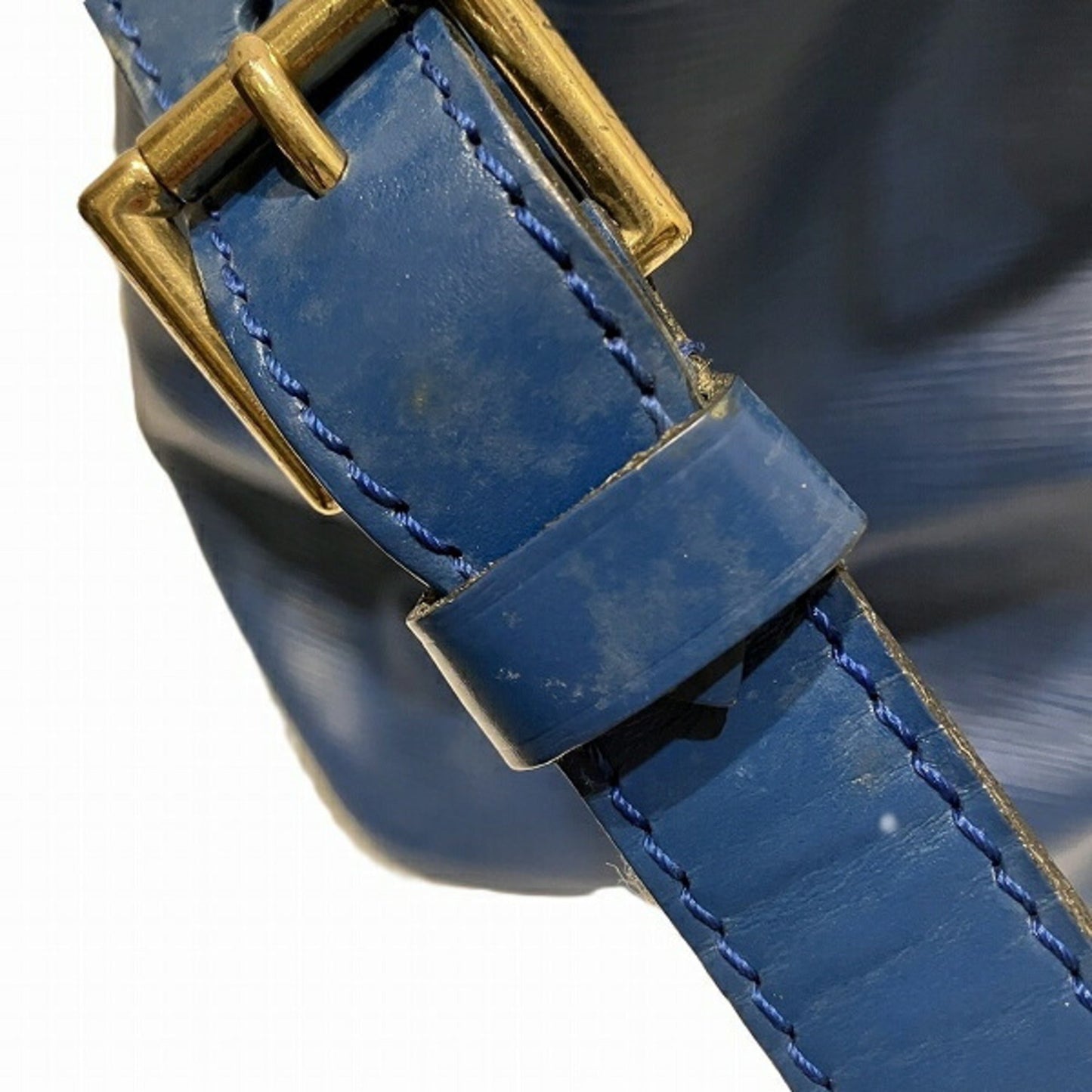 Louis Vuitton Toledo Blue Epi Leather Shoulder Bag