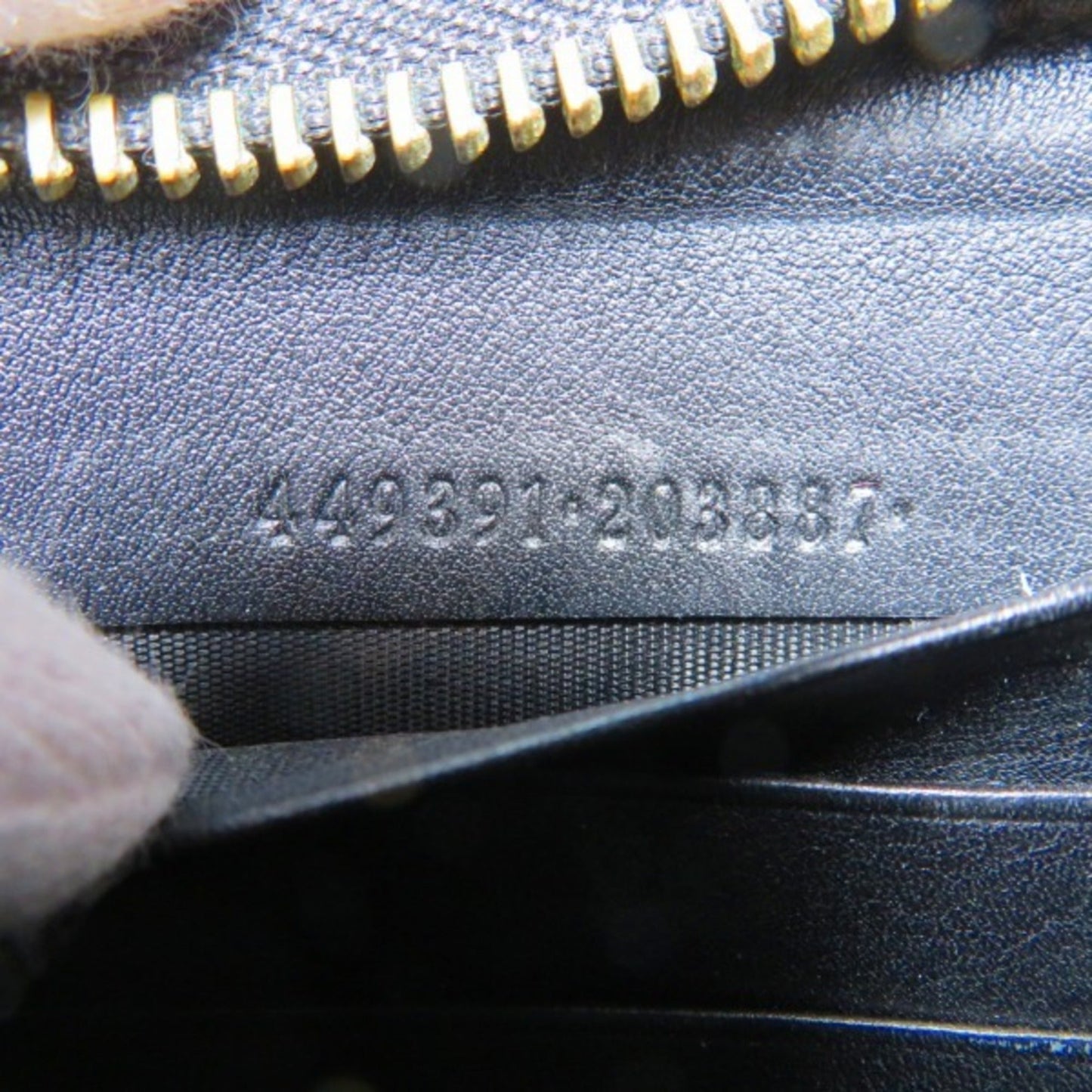 Gucci Black Leather Coin Purse/Coin Case