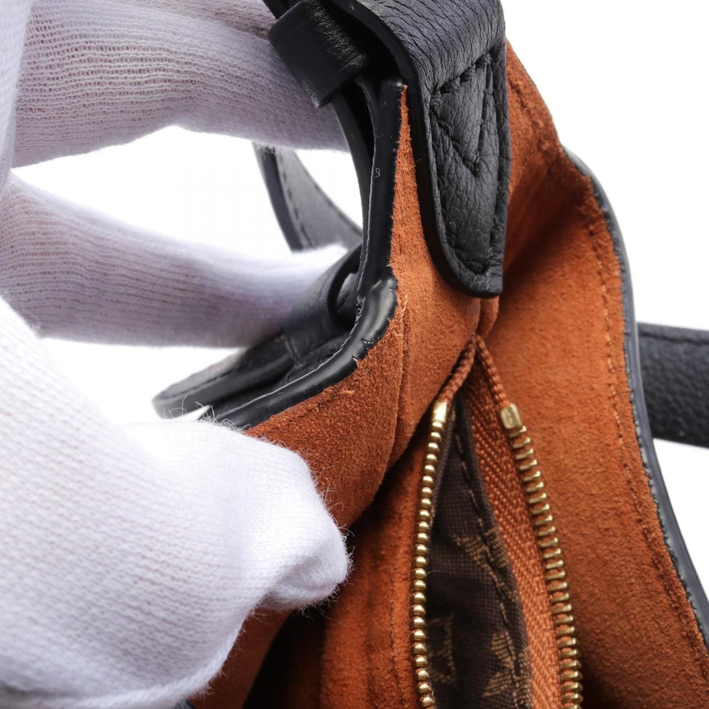 Louis Vuitton Black Noir Leather Shoulder Bag