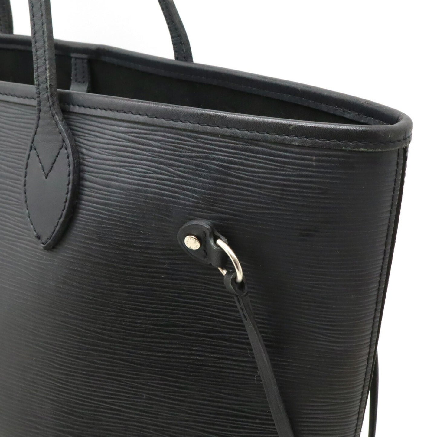 Louis Vuitton Noir Epi Leather Shoulder Bag Tote Bag