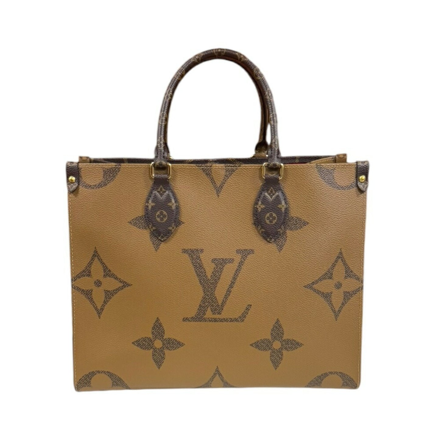 Louis Vuitton Brown Monogram Canvas Monogram Reverse Shoulder Bag