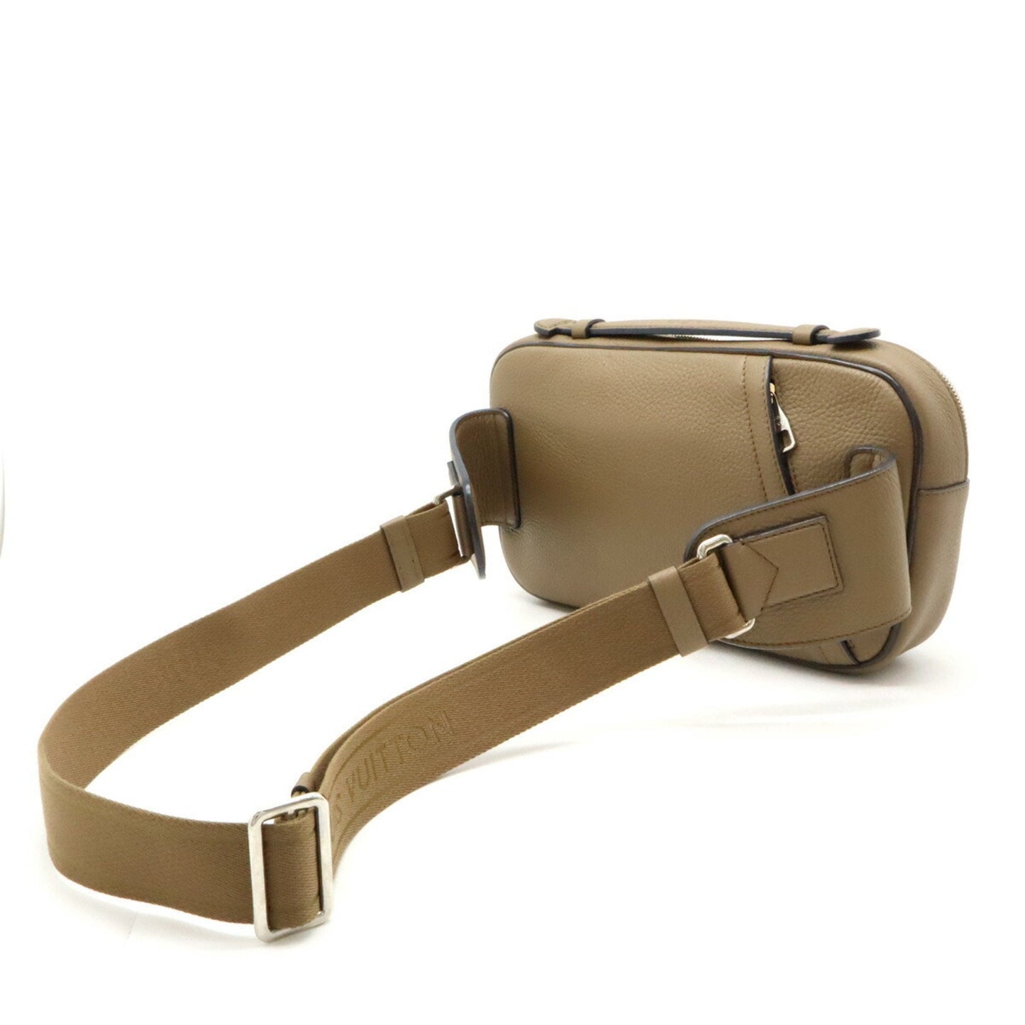 Louis Vuitton Beige Leather Shoulder Bag Sling Bag