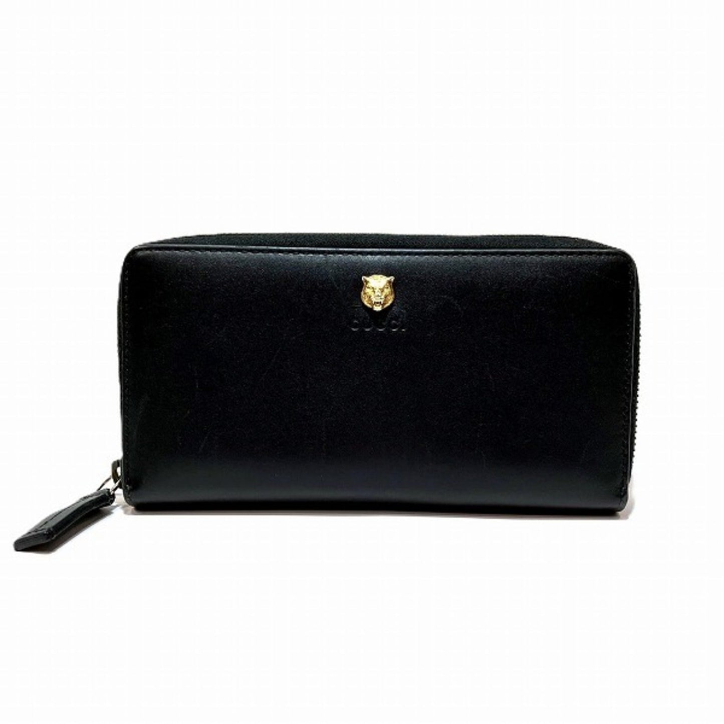 Gucci Black Leather Coin Purse/Coin Case ()
