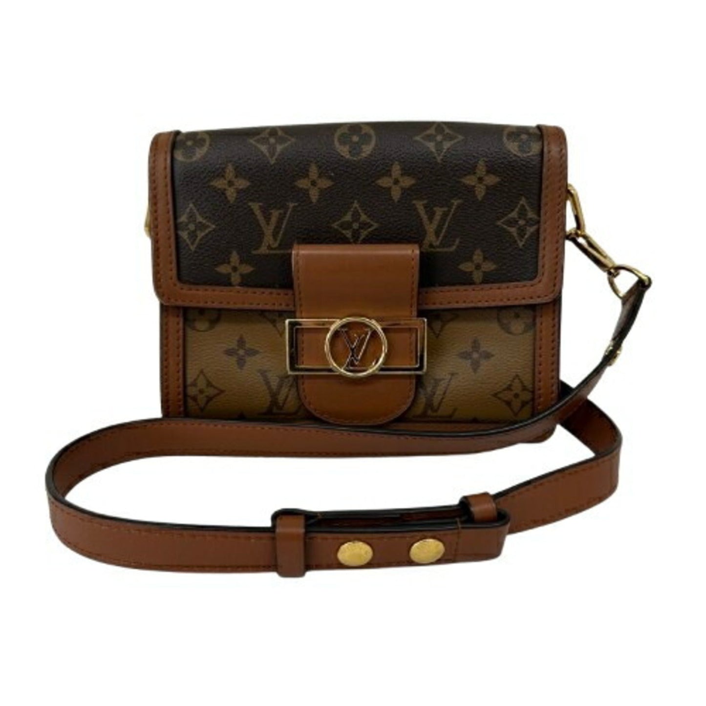 Louis Vuitton Monogram Reverse Monogram Reverse Shoulder Bag