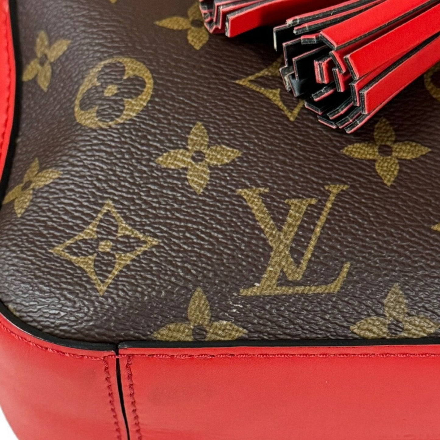 Louis Vuitton Brown Coquelicots Monogram Shoulder Bag