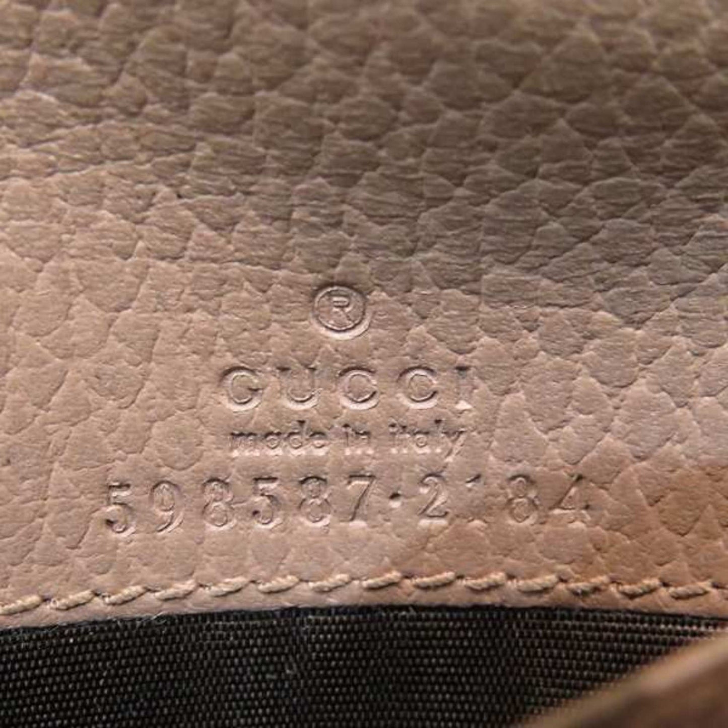 Gucci Brown Leather Wallet (Bi-Fold)