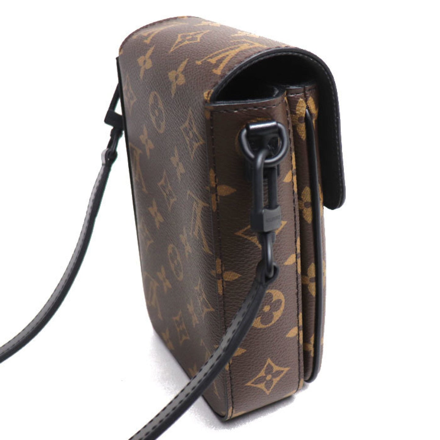 Louis Vuitton Black Brown Monogram Shoulder Bag