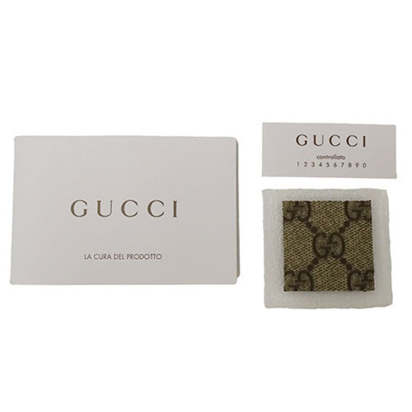 Gucci Brown Pvc Messenger Bag Shoulder Bag