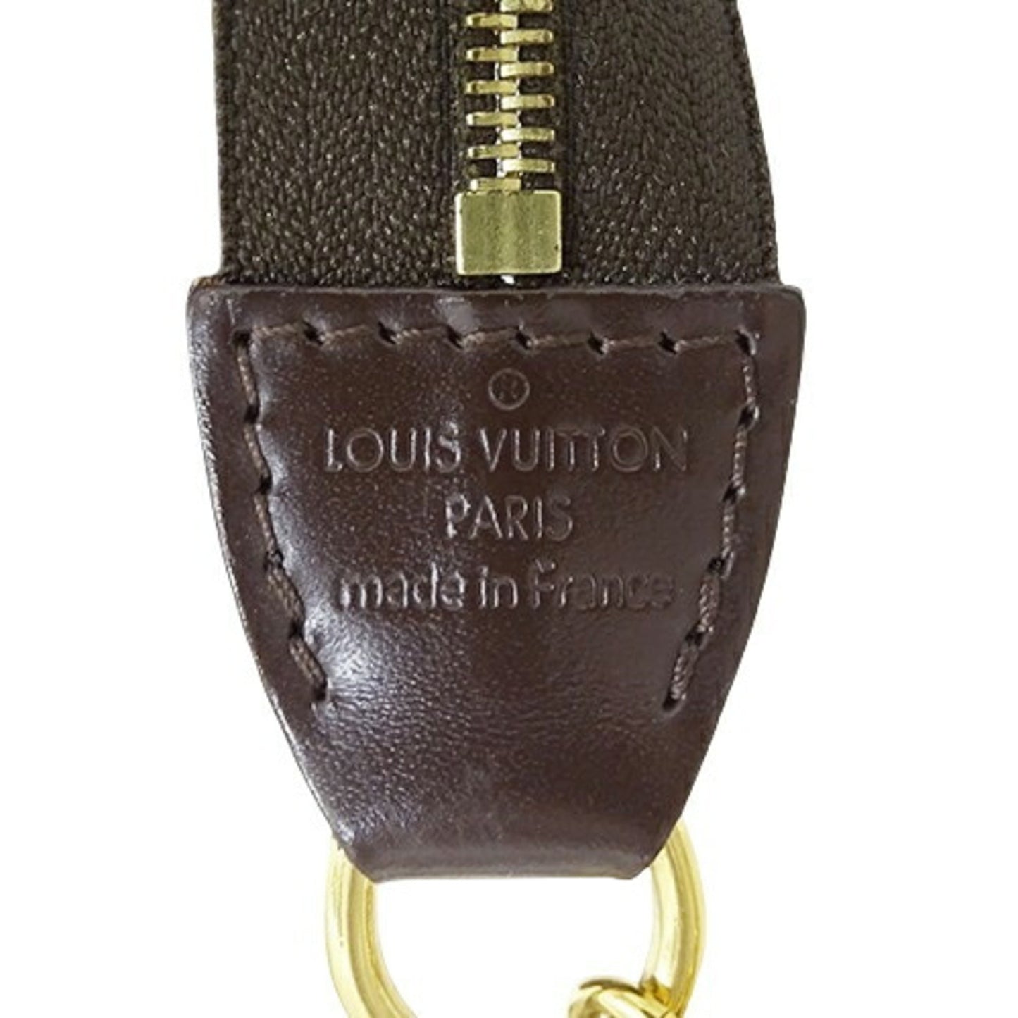 Louis Vuitton Brown Damier Canvas Ebene Damier Canvas Handbag Pouch Shoulder Bag