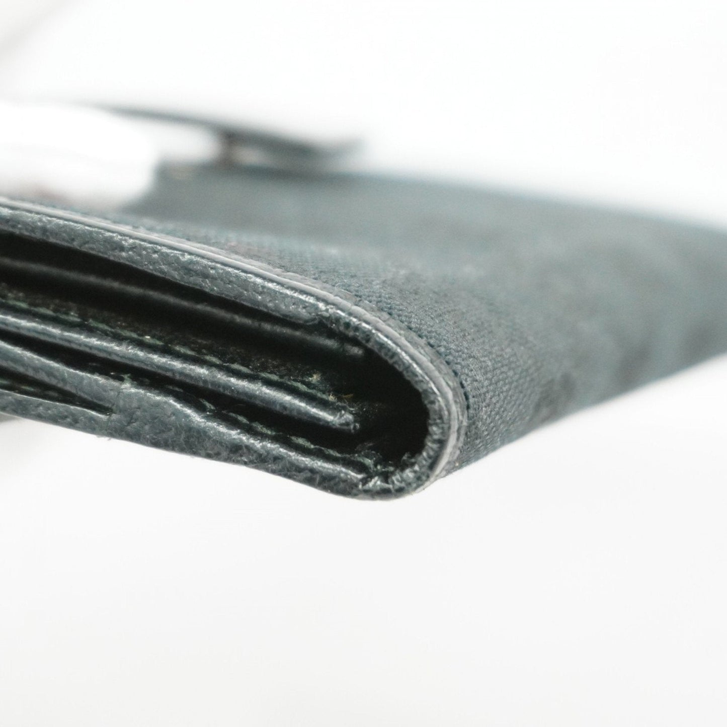 Gucci Black Canvas Long Wallet (Bi-Fold)