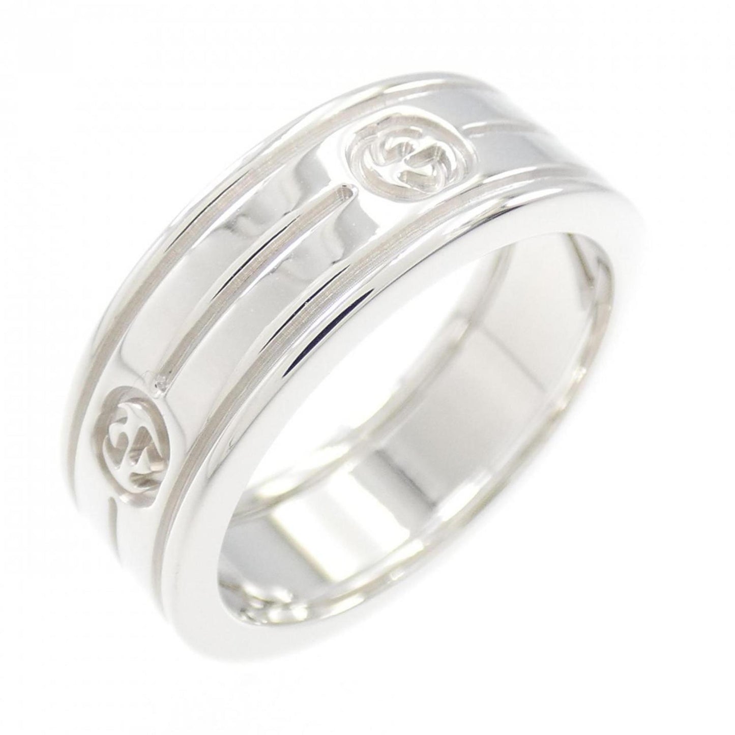 Gucci White Gold White Gold (18K) Band Ring