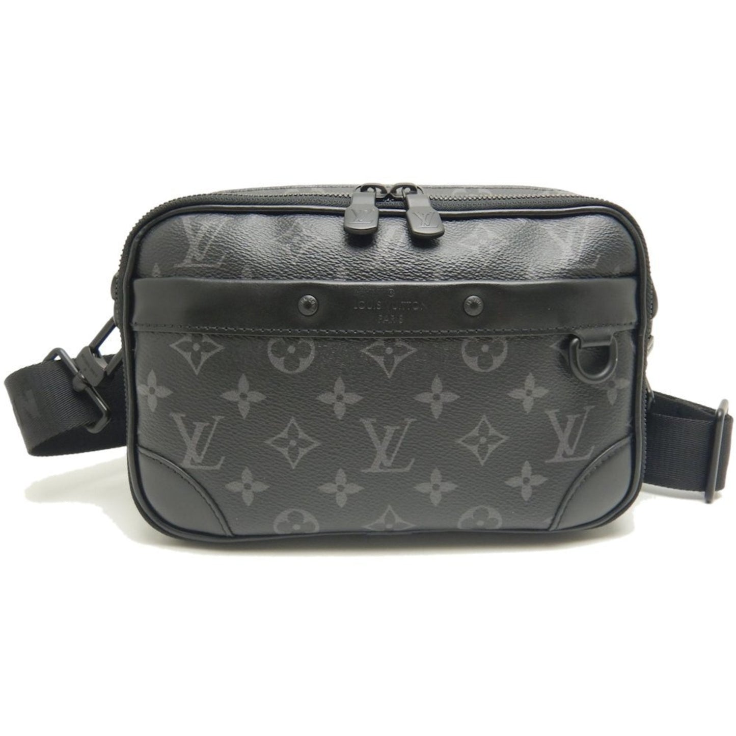 Louis Vuitton Black Pvc Shoulder Bag ()